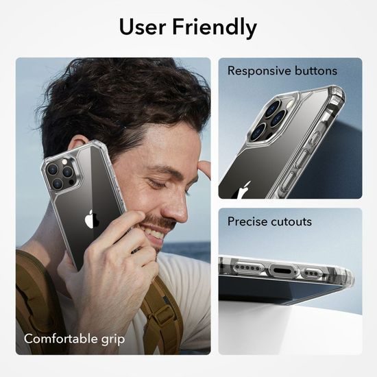 Husă ESR Air Armor, iPhone 15 Pro Max, transparentă