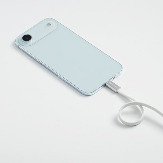Cablu Forcell F-Energy USB-C - USB-C, QC4.0, PD, 3 A, 60 W, 1,2 m, alb