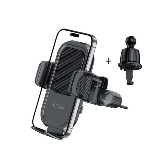 Tech-Protect V8 Suport Universal pentru Telefon la Ventilație / CD, Negru