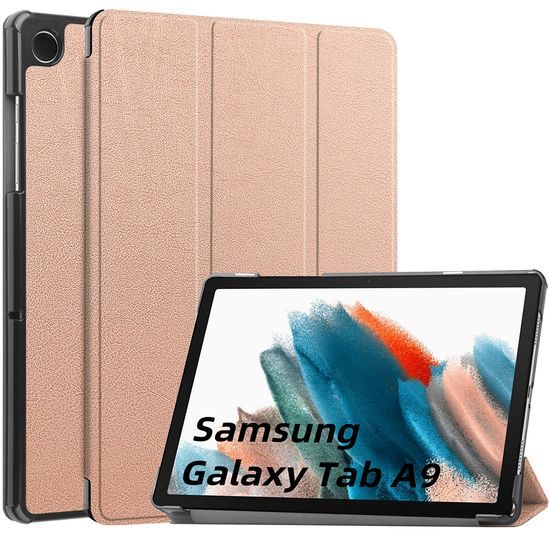 Techsuit FoldPro, Samsung Galaxy Tab A9, Rose Gold