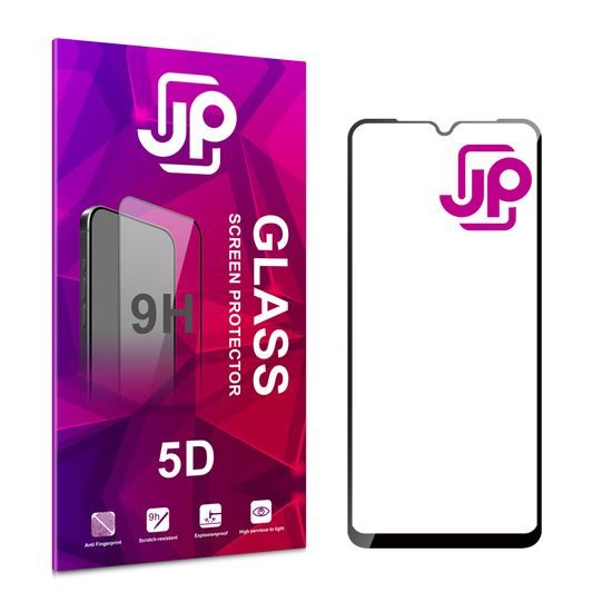 JP 5D Tvrdené sklo, Samsung Galaxy A12, čierne