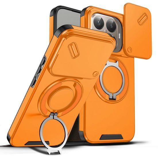 Θήκη Camslide Stand, Xiaomi 15T Pro, πορτοκαλί