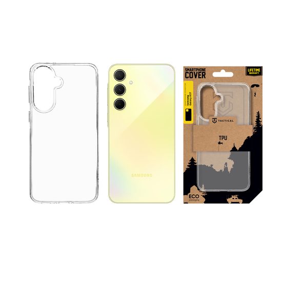 Θήκη Tactical TPU για Samsung Galaxy A37, διάφανη