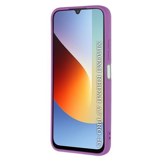 Techsuit SoftFlex maska, Xiaomi Redmi A7 Pro 4G, ljubičasta