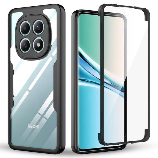 Techsuit ColorVerse 360, Xiaomi Redmi Note 15 5G / Poco M8 5G, μαύρο