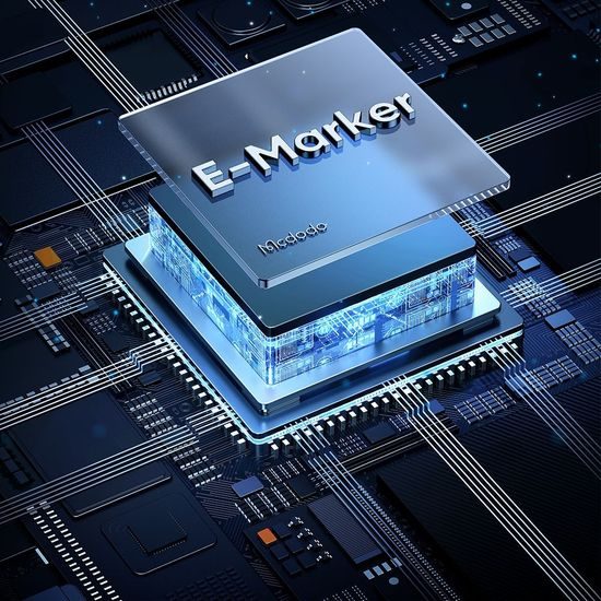 Mcdodo 2σε1 καλώδιο δεδομένων (CA-0140) USB-C - USB-C + MagSafe 3, 240W, LED ένδειξη, 2 m, μαύρο