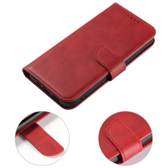 Magnet Case, iPhone 15 Pro Max, červený