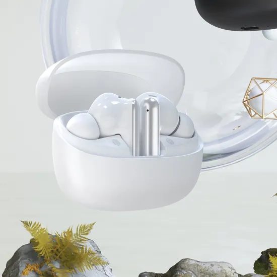 Dudao U21 ασύρματα ακουστικά, TWS ANC ENC, λευκά