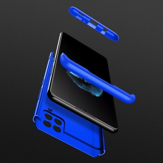 360° obal na telefon Samsung Galaxy A42 5G, modrý
