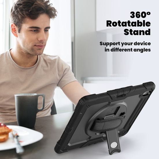 JP Solid360 obal na tablet, iPad Air 13 2024, černý