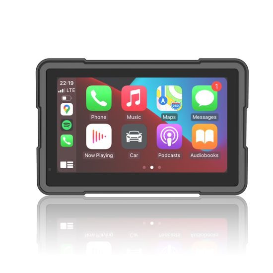 BMW Motorrad 7" IPS dodirni zaslon s bežičnim Apple CarPlay i Android Auto, CAN Bus podacima, upravljanjem Wonder Wheel, TPMS-om i 2 kamere