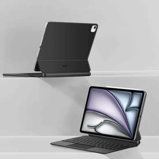 Tech-Protect Μαγνητική Θήκη με Πληκτρολόγιο, Apple iPad Pro 12.9" 4 / 5 / 6 / 2020-2022 / Air 13" 1 / 2 / 2024 / 2025-2025, μαύρο