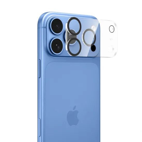 Tech-Protect Cam Fit+, sklíčko pro čočku fotoaparátu, iPhone 18 Pro, průhledné