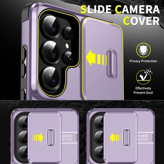 Θήκη Camslide Stand, Samsung Galaxy S26 Ultra, μωβ