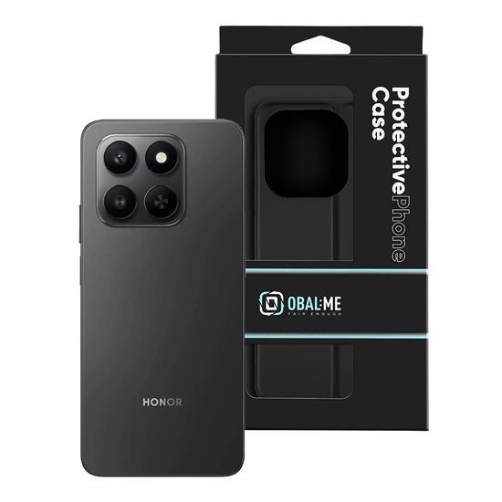 OBAL:ME SmoothTouch Θήκη για Honor 400 Smart 5G / X7d, μαύρη