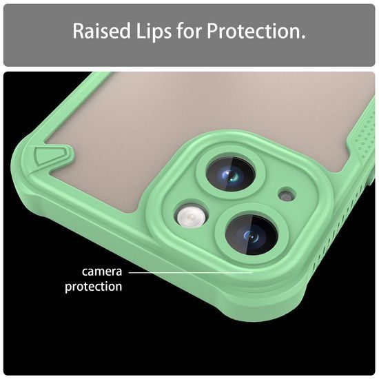 Υβριδική Θήκη ArmorShield, iPhone 13, πράσινο