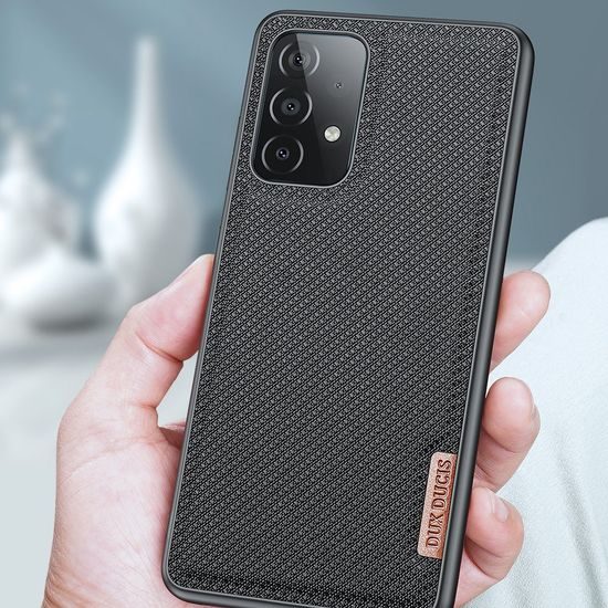 Dux Ducis Fino case, Samsung Galaxy A72 4G, neagră