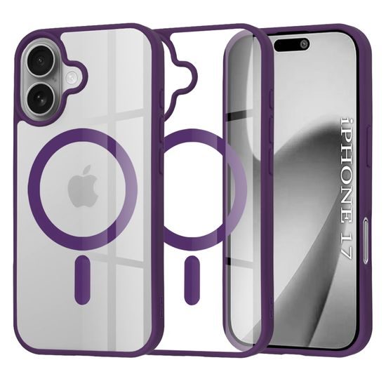 Techsuit MagSafe Pro, iPhone 17, μωβ