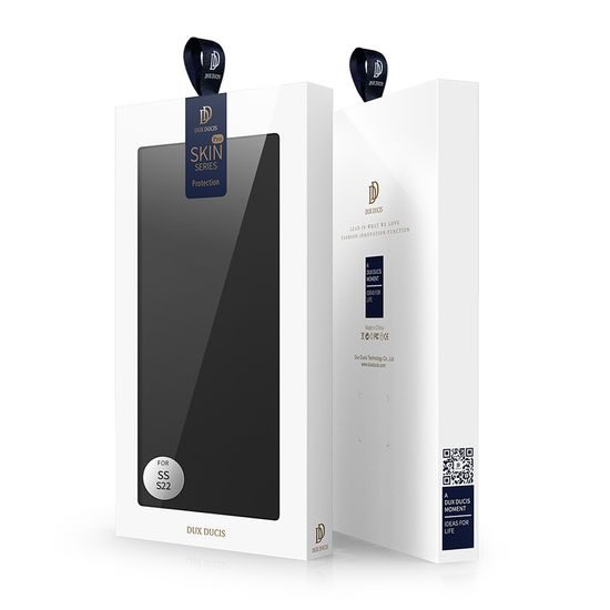 Dux Ducis Skin Pro, könyves tok, Samsung Galaxy S23 Plus, fekete