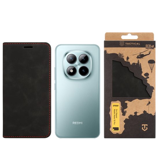 Θήκη Tactical Xproof, Xiaomi Redmi Note 15 Pro 5G, μαύρη