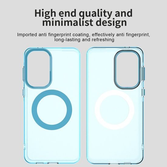 Techsuit CandyCase MagSafe, Samsung Galaxy A37 5G, modrý