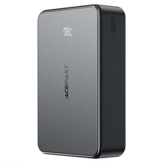 Acefast Powerbank (M29) 20.000 mAh - 2x USB-C + USB-A - met USB-C kabel - 22,5W - Zwart