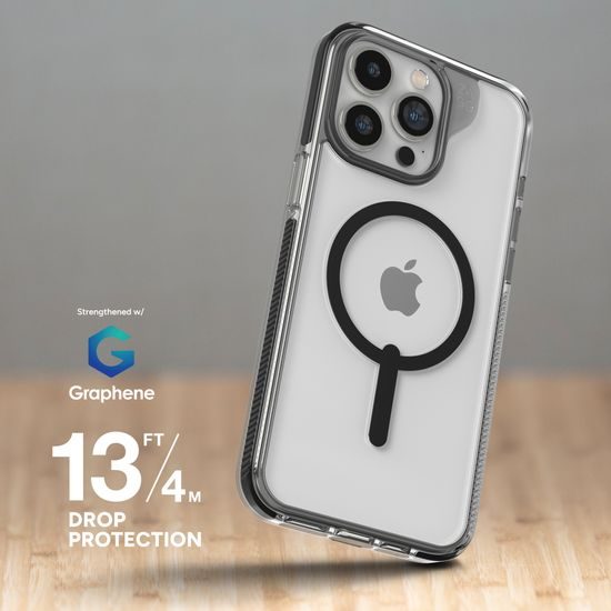 ZAGG Santa Cruz Snap προστατευτικό κάλυμμα, iPhone 15 Plus, μαύρο