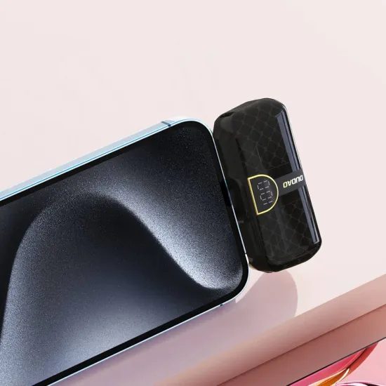 Dudao K20SC Mini powerbank σε σχήμα τσάντας, USB-C, 5000mAh, μαύρο