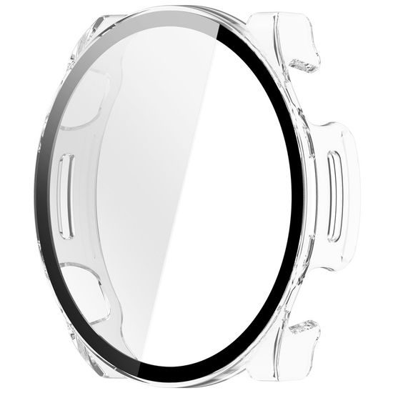 Techsuit Defense360 Pro Schutzhülle für Amazfit Cheetah 2 Ultra - Gehärtetes Displayschutzglas - Transparent