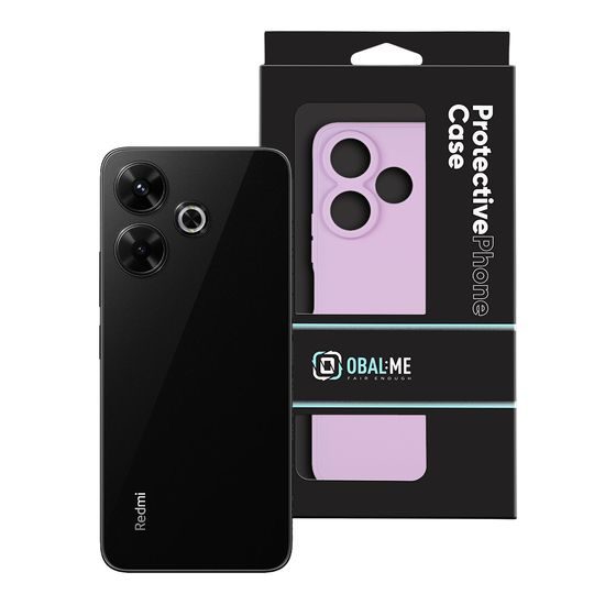OBAL:ME Matte TPU Kryt pre Xiaomi Redmi 13 4G / 5G, fialový