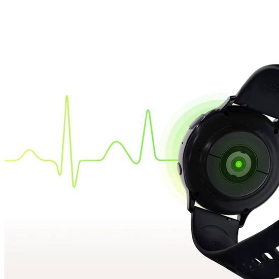 Pouzdro 2v1 se sklem pro Samsung Galaxy Watch Active 2, 44 mm, průhledné