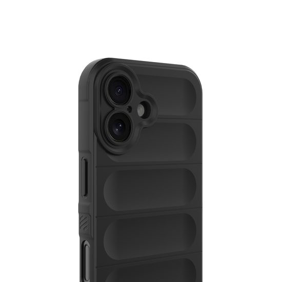 Θήκη Wency Magic Shield, iPhone 16, μαύρη