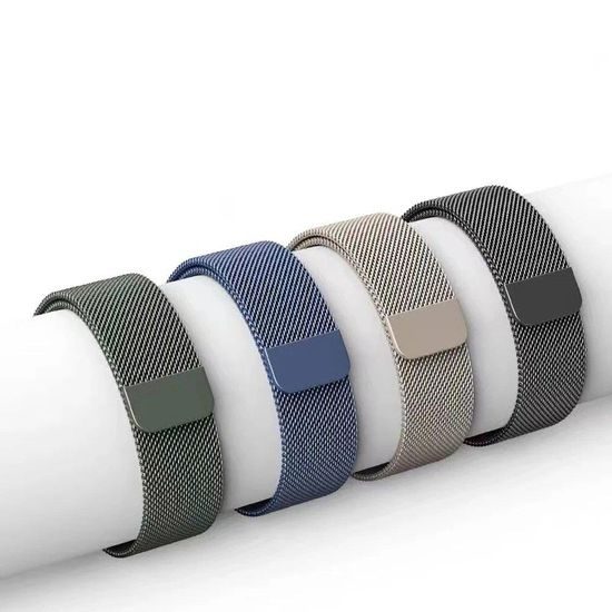 Magnetic Strap Armband für Apple Watch 6 / 5 / 4 / 3 / 2 / SE (44mm / 42mm), mintgrün