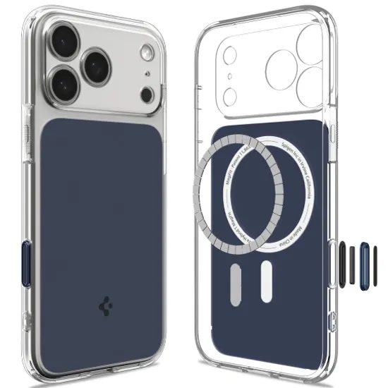Spigen Ultra Hybrid "T" Mag s MagSafe, iPhone 17 Pro Max / 18 Pro Max, modrý