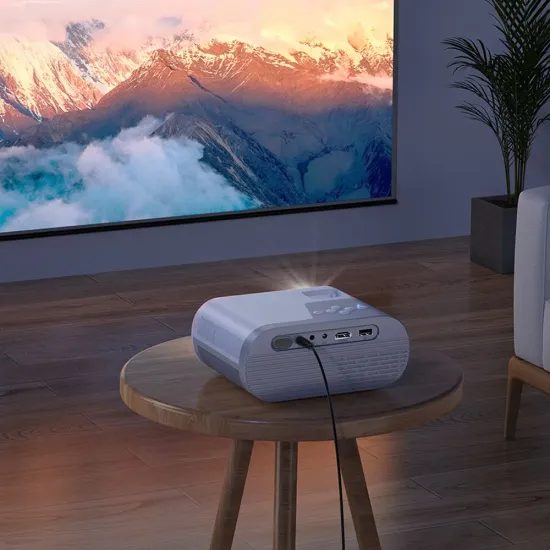 Hoco Bluetooth Wi-Fi projektor so systémom Android 720P DT2, biely