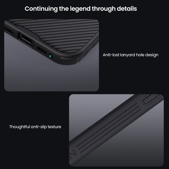 Nillkin Camshield Pro Magnetic, iPhone 17, fekete