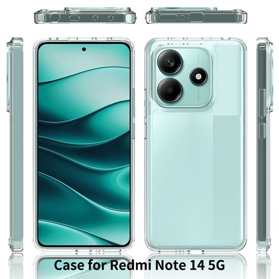 JP Priehľadný obal, Xiaomi Redmi Note 14 5G