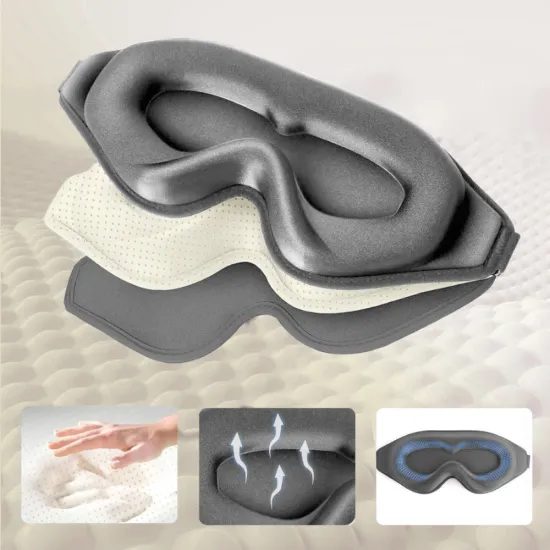 Miego kaukė Tech-Protect Eyeshade Sleep – pilka