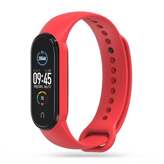 Tech-Protect IconBand Xiaomi Mi Smart Band 5 / 6 / 6 NFC / 7, piros