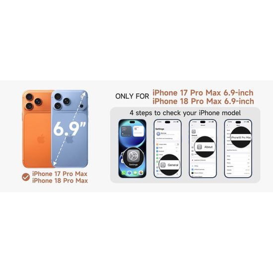 Husă Suritch AirBounce Bumper MagSafe Kickstand CamProtector, iPhone 17 Pro Max / 18 Pro Max, vișiniu