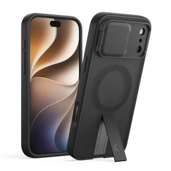 Tech-Protect Kevlar Aura MagSafe puzdro, iPhone 17 Pro Max / 18 Pro Max, čierne matné