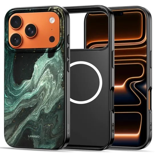 Tech-Protect Lamano MagSafe θήκη, iPhone 17 Pro, verde aura