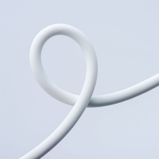 Καλώδιο Forcell F-Energy USB-C - USB-C, QC4.0, PD, 5A, 100W, 1 m, λευκό