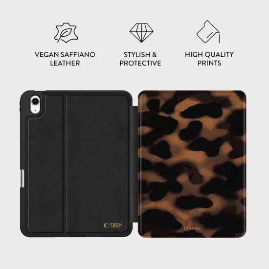 Tech-Protect Lamano Hülle, iPad 10,9" (10 / 2022) / 11" (11 / 2025), panther