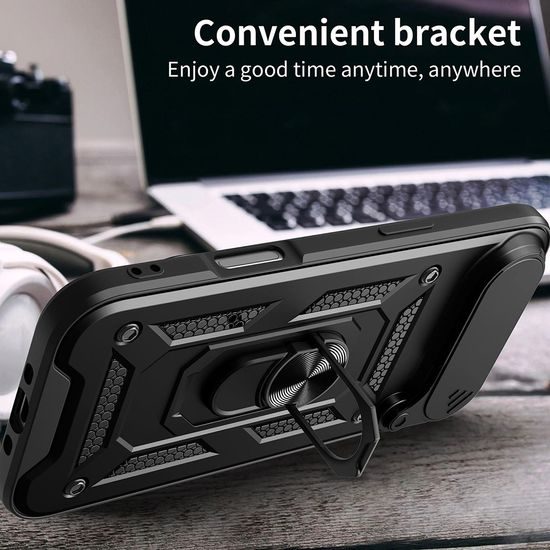 Techsuit CamShield, iPhone Air, μαύρο