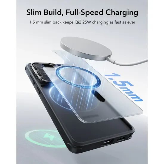 ESR Classic Hybrid Kickstand MagSafe, Samsung Galaxy S26 Ultra, μαύρο ματ