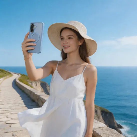 Tech-Protect MagMat MagSafe, Samsung Galaxy A57 5G, niebieski matowy