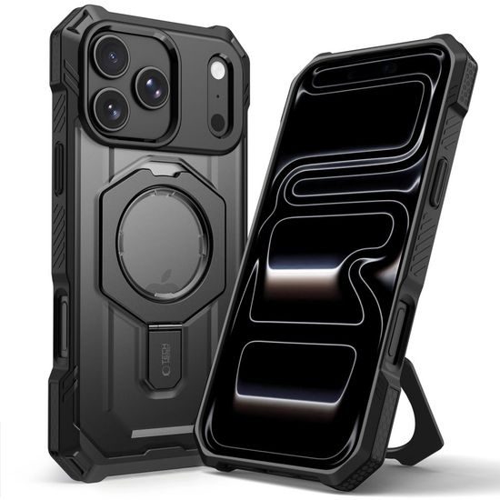 iPhone 17 Pro Max / 18 Pro Max ümbris – Tech-Protect MagForce MagSafe – must matt