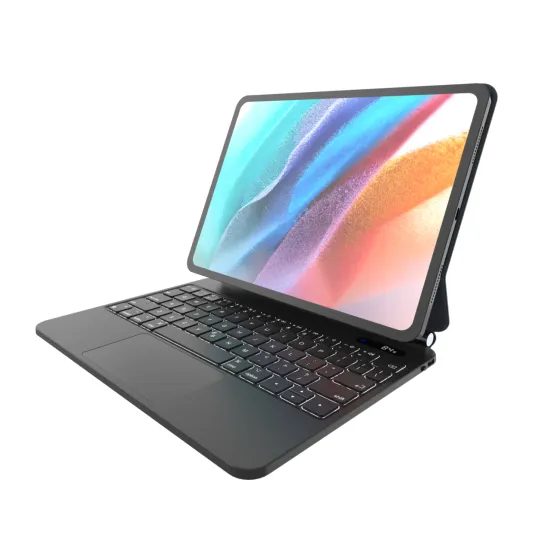 Tok vezeték nélküli billentyűzettel FIXED Typee tablethez, Apple iPad Pro 11 M4 2024 / M5 2025, EN, fekete