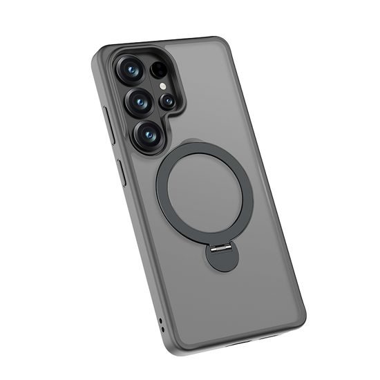 Benks Magnetic Mist custodia con supporto, Samsung Galaxy S26 Ultra, grigio